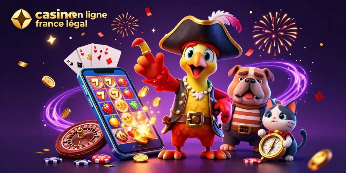 Participez à une action palpitante sur le casino en ligne france légal avec des machines à sous colorées et des personnages vivants.