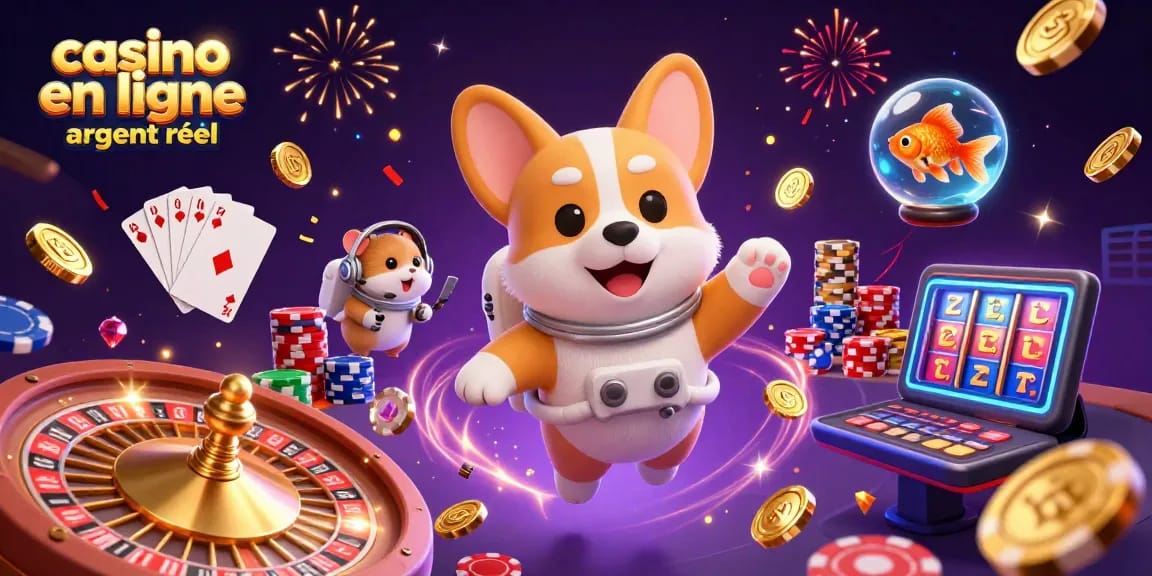 Gagnez avec le casino en ligne argent réel grâce à des jeux captivants et des lots attrayants.