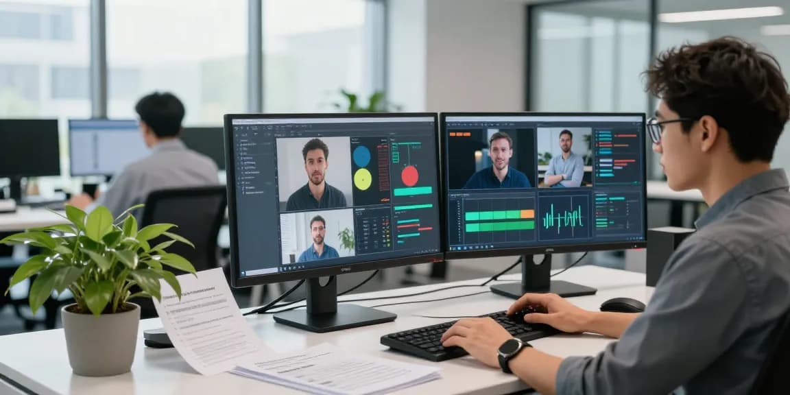 Detect AI image in an advanced content moderation workspace with dynamic team collaboration.