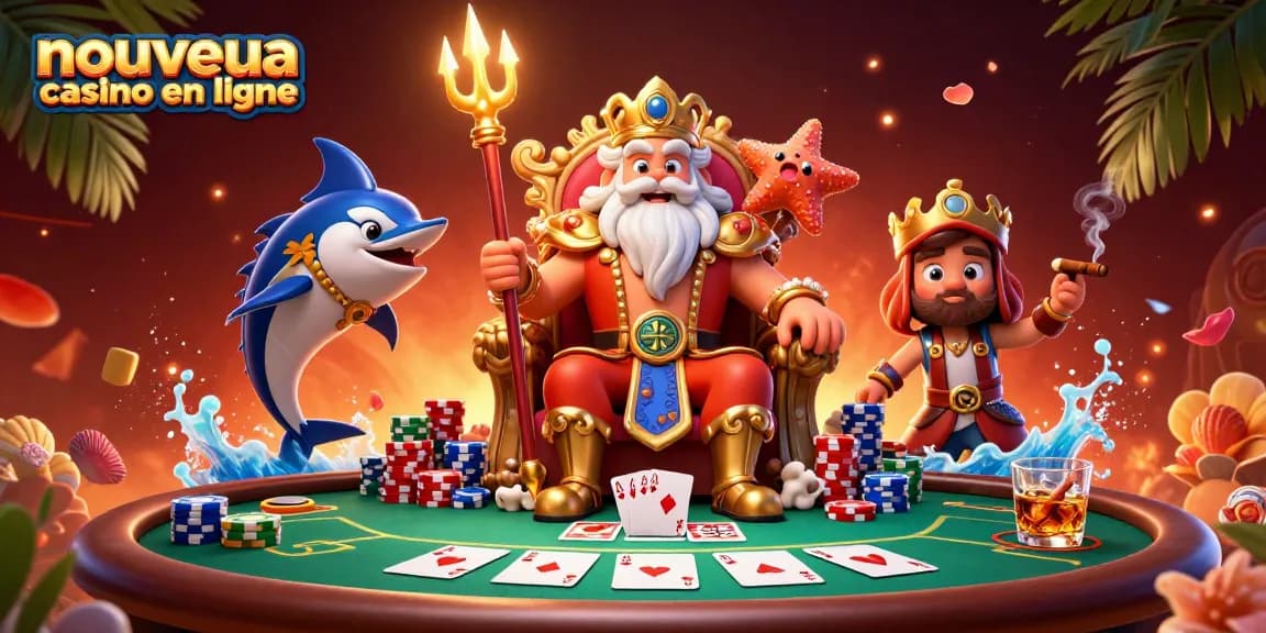 Jouez avec le tout nouveau casino en ligne dans un environnement captivant et coloré.