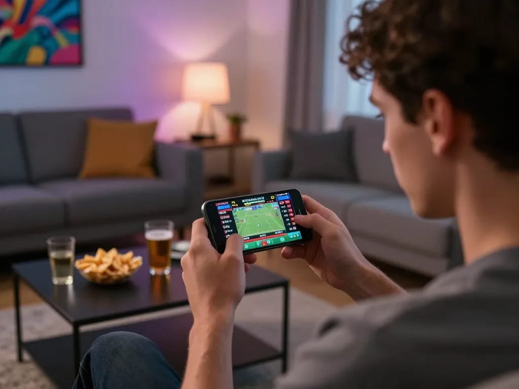 Place winning bets on 388bet's mobile app while enjoying a cozy evening at home.