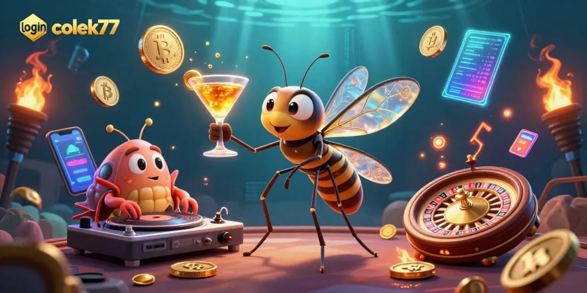 Engage with login colek77 while enjoying a vibrant 3D casino experience filled with stunning characters and gaming elements.