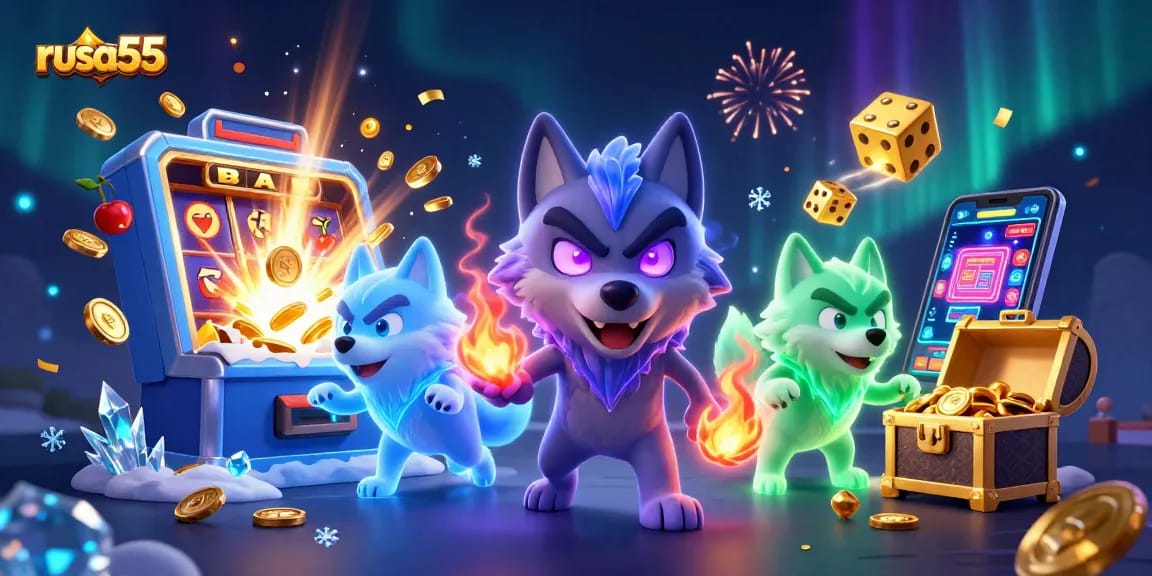 Experience exciting wins at rusa55 with dynamic slot machines and ghostly wolves.