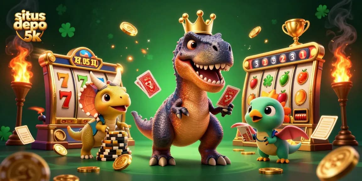 Menangkan slot gacor di situs depo 5k dengan fitur canggih dan deposit 5000.