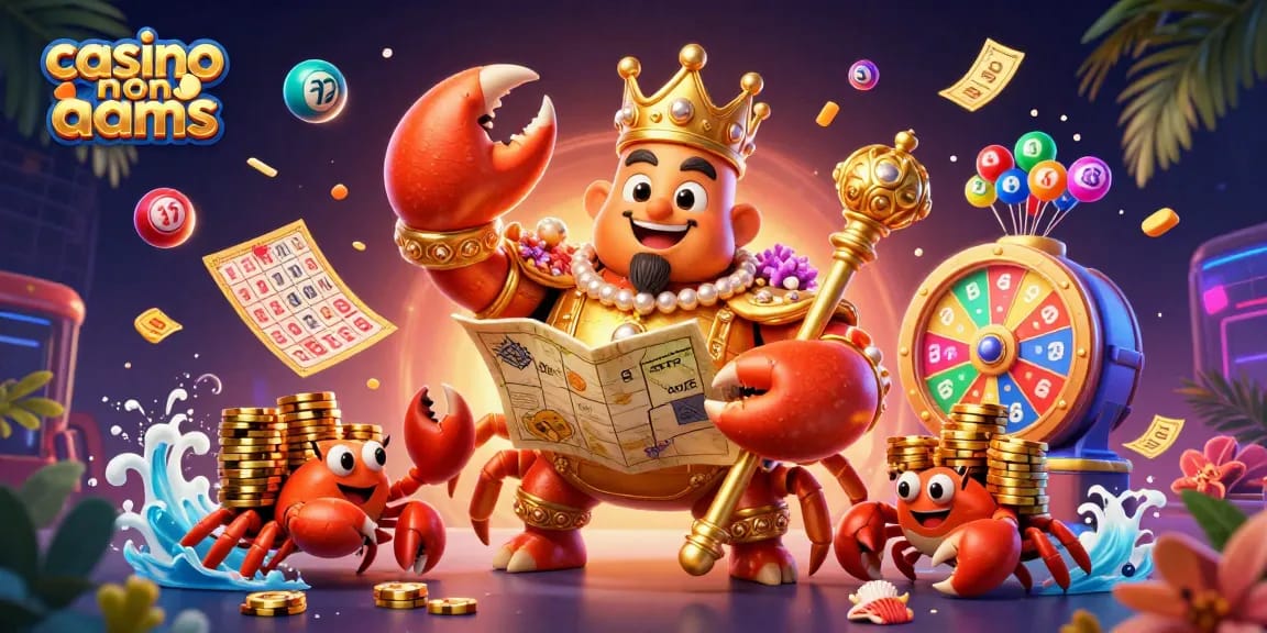 Scopri i giochi emozionanti nei casino non AAMS con il granchio imperiale e simboli vivaci.