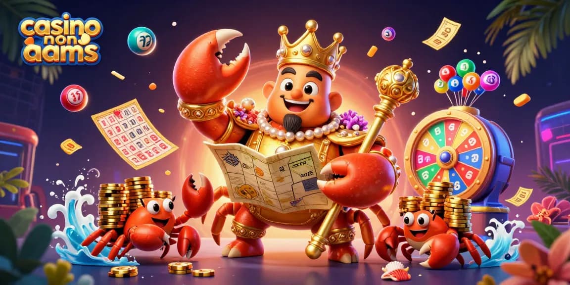 Scopri i giochi emozionanti nei casino non AAMS con il granchio imperiale e simboli vivaci.