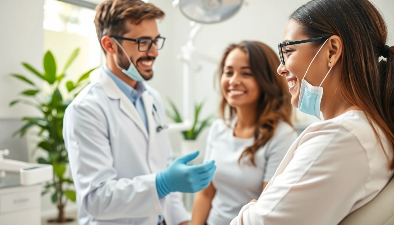 Engaging consultation at newsmilelife dental clinic showcasing patient comfort and professional care.