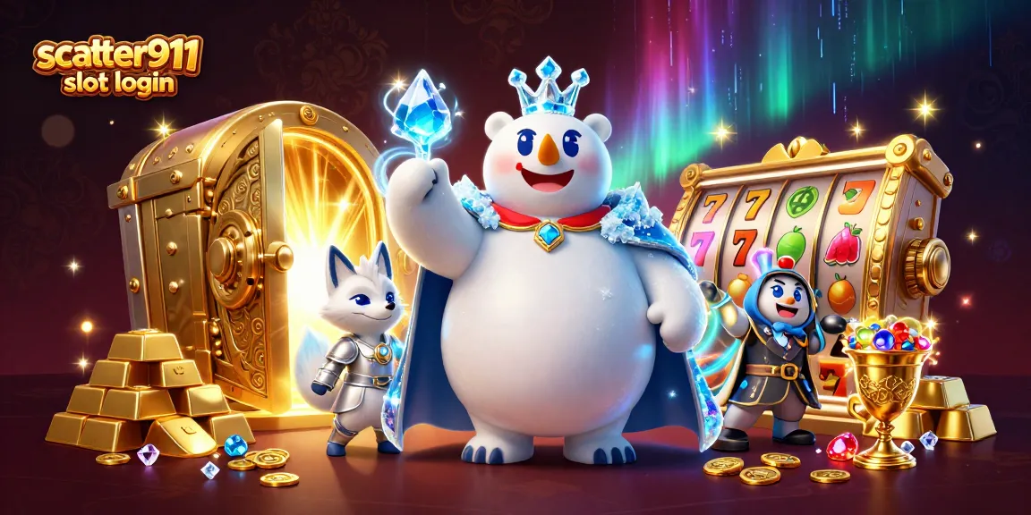 Experience the thrilling scatter911 slot login on a royal adventure with treasures and vibrant energy.