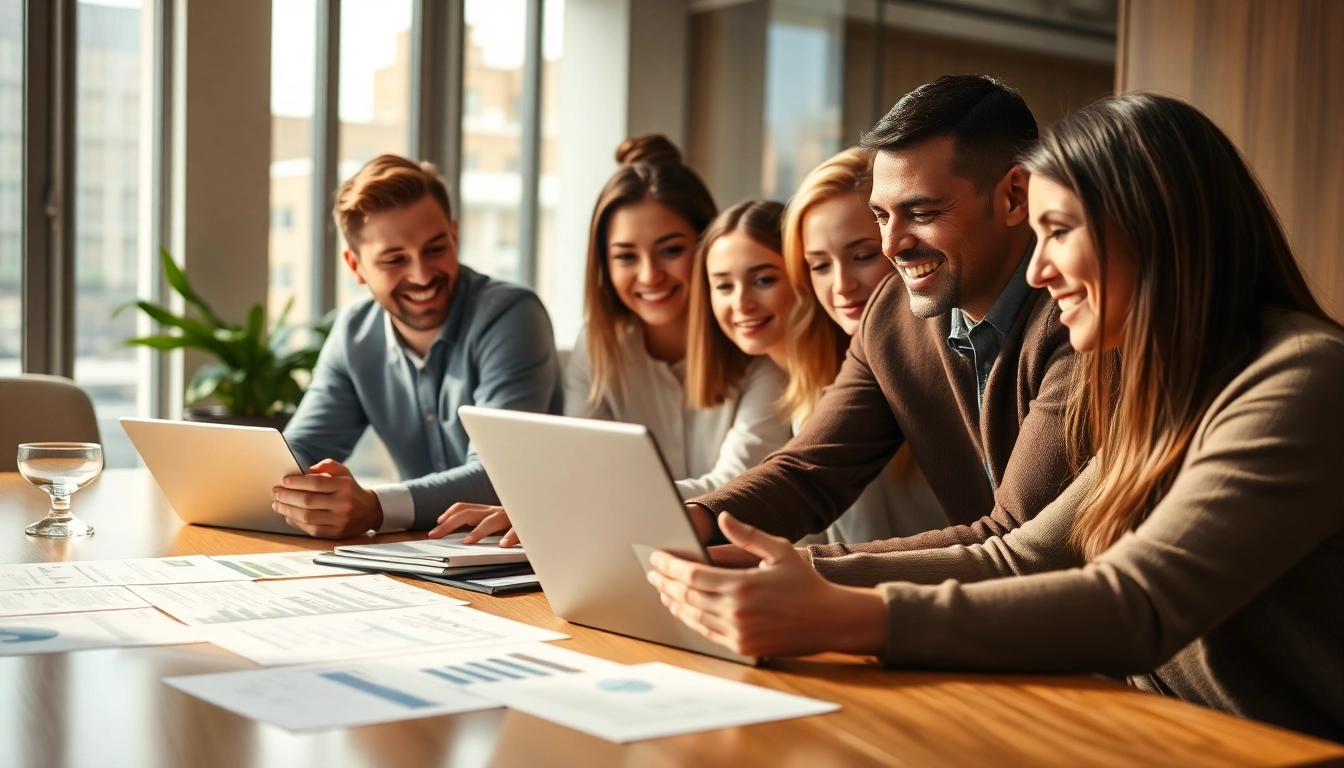 https://alvionz.de/ bietet einen Einblick in eine professionelle Geschäftssitzung mit einem engagierten Team.