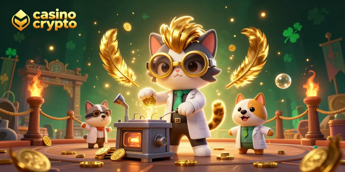 Jouez dans un casino crypto avec des personnages fascinants et des éléments de jeu dynamiques.