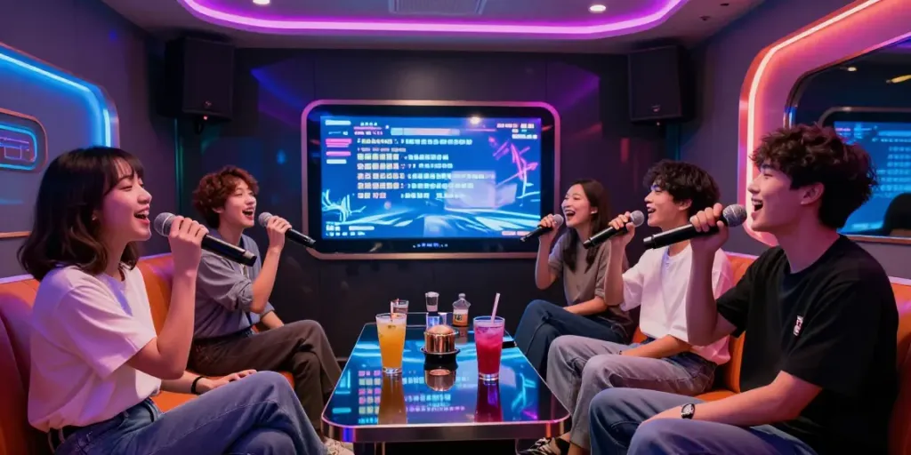 강남 달토에서 친구들과 함께 즐거운 노래방 체험