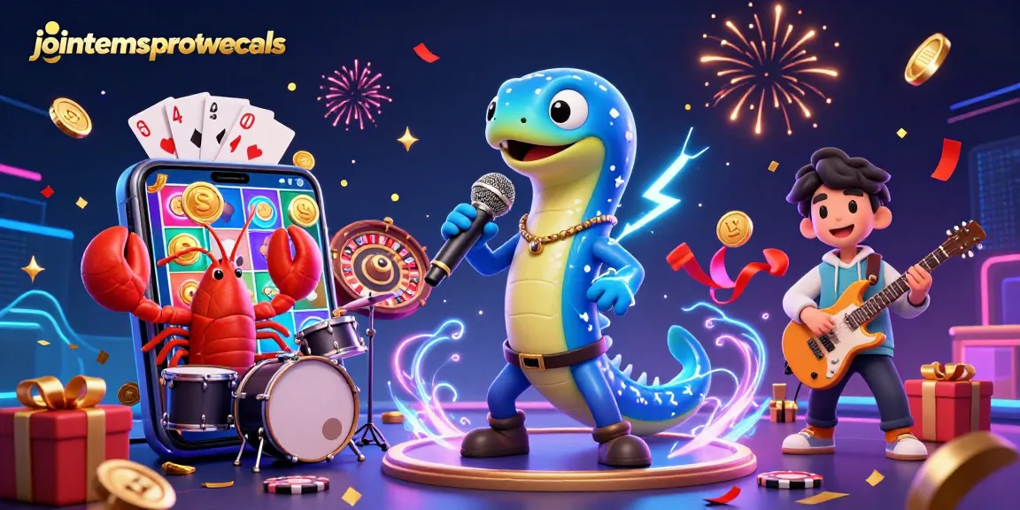Menghadirkan keseruan bermain game slot di jointemsprotocols, sambil menikmati pertunjukan DJ di panggung kasino bawah laut.