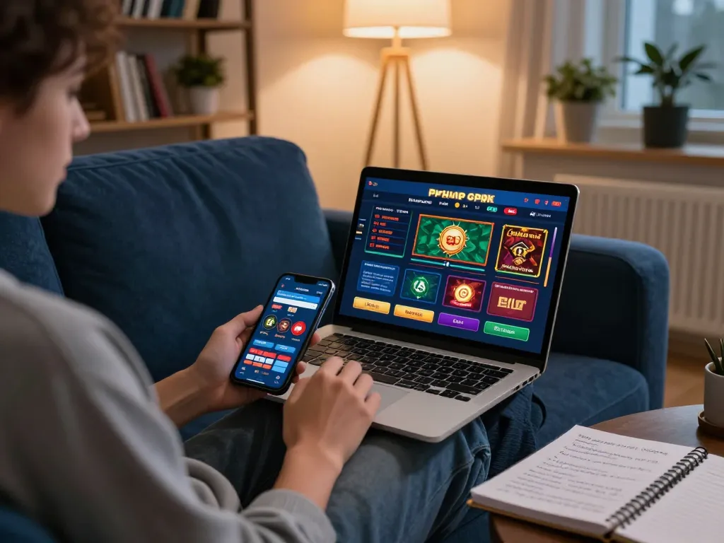 Play exciting games at online casinos in Canada while enjoying a cozy evening at home.