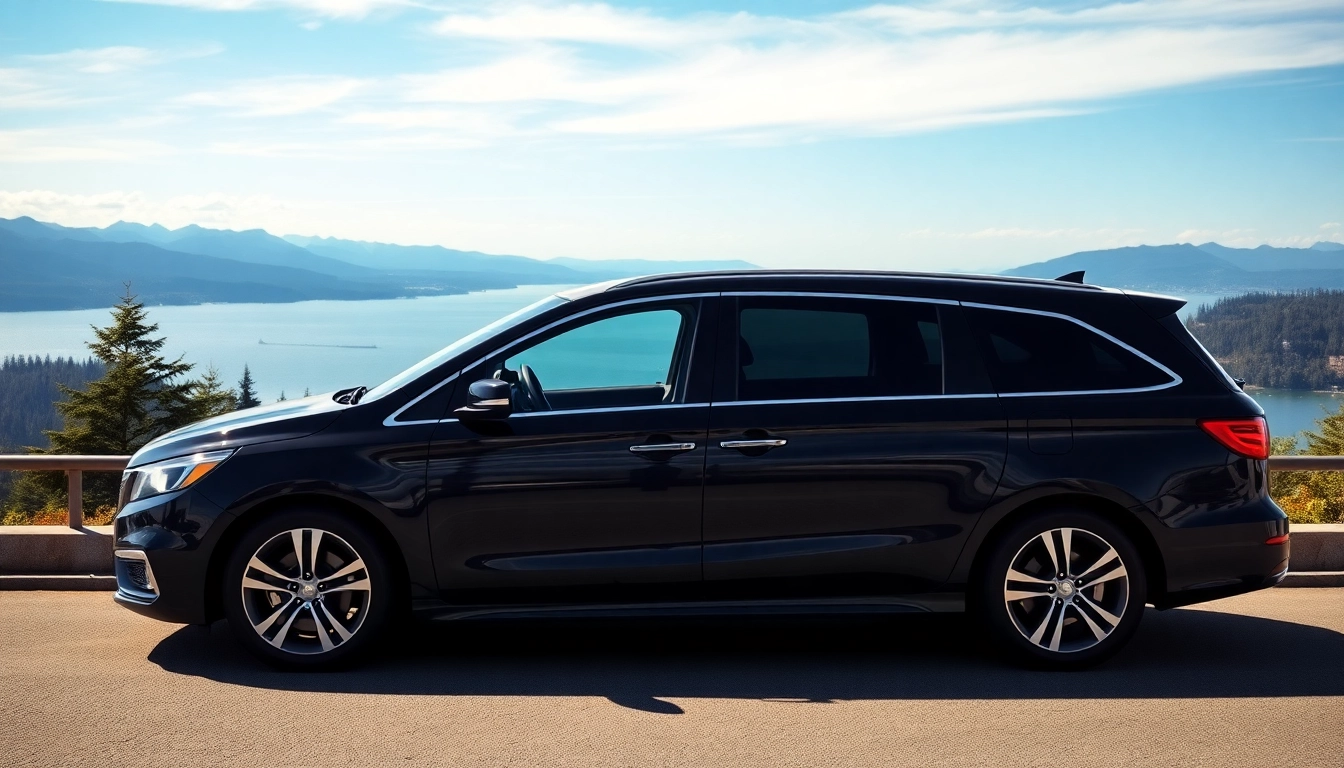 Experience premium car service from vancouver to seattle with luxury vehicles in scenic landscapes.