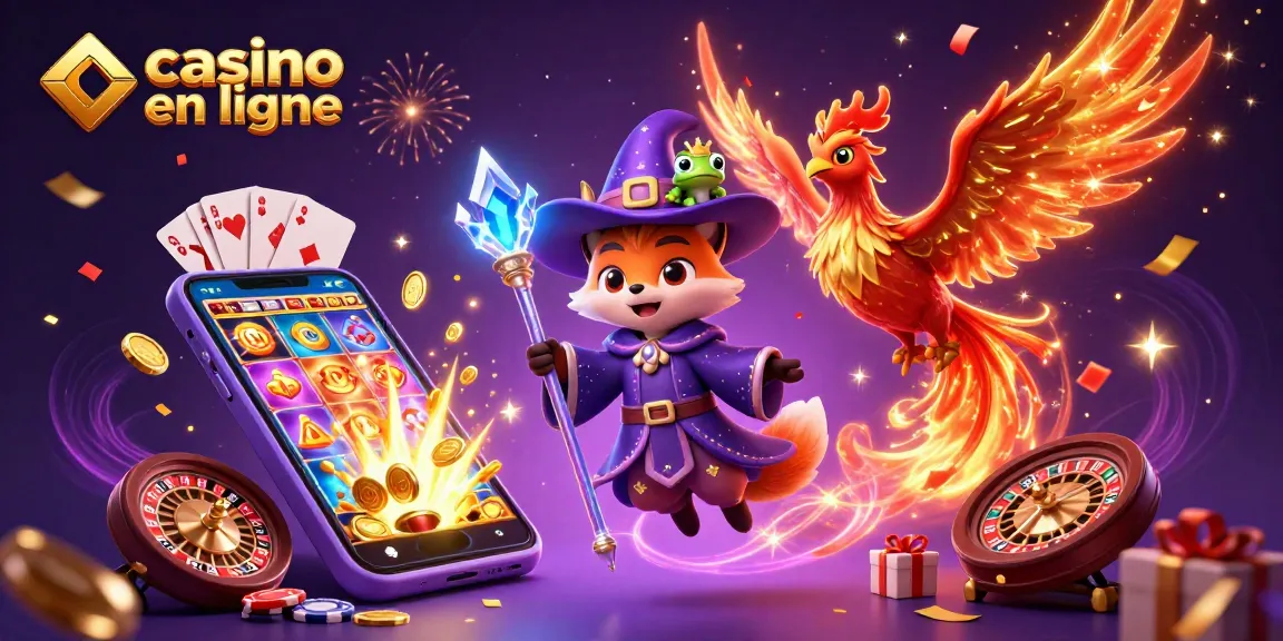 Casino en ligne : plongez dans l'univers magique du jeu et des gains !