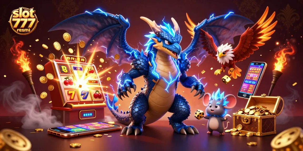 Experience fun and winning moments with slot 777 resmi in this thrilling casino scene.