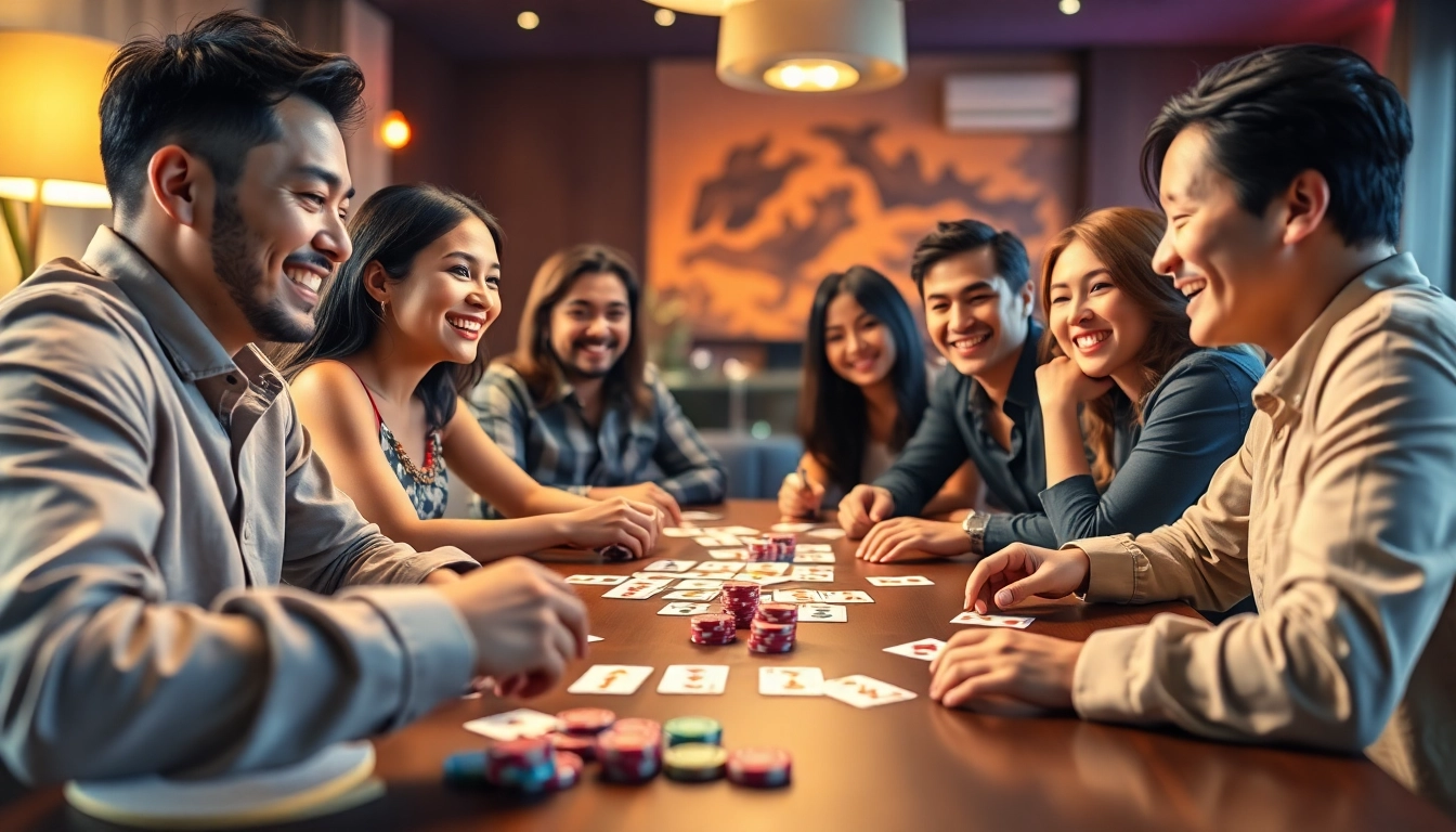 Engage in Yono Rummy with friends, showcasing colorful cards and vibrant gameplay experiences.