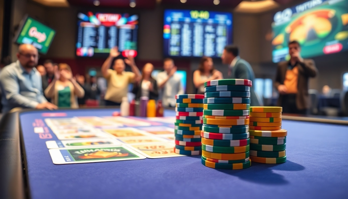 Menangkan permainan toto togel di https://festivalcondo.deals-gta.com dengan tumpukan chip berwarna-warni yang menarik.