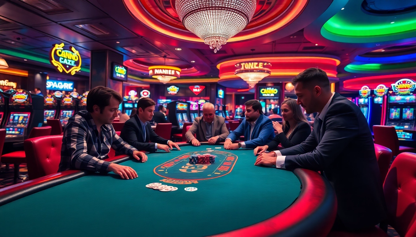 Experience excitement at a Non gamstop Casino Uk with engaged players and a vibrant atmosphere.
