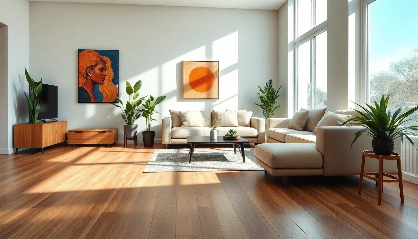 Transform your home with lvp floors that enhance modern living room aesthetics.