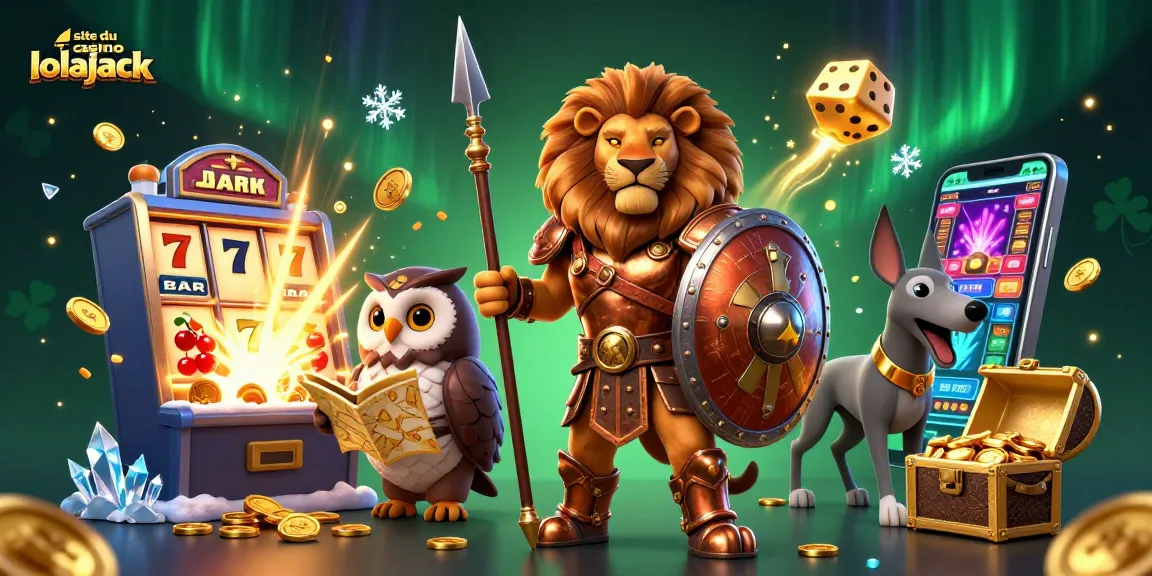 Experience the excitement of the site du casino lolajack with dynamic characters and gaming elements bursting with action.