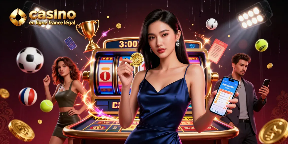 Jouez à des jeux passionnants au casino en ligne France légal avec des visuels vibrants et des éléments de jeu dynamiques.