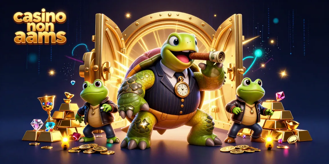 Giocatori che si divertono nei casino non aams con slot e luci scintillanti.