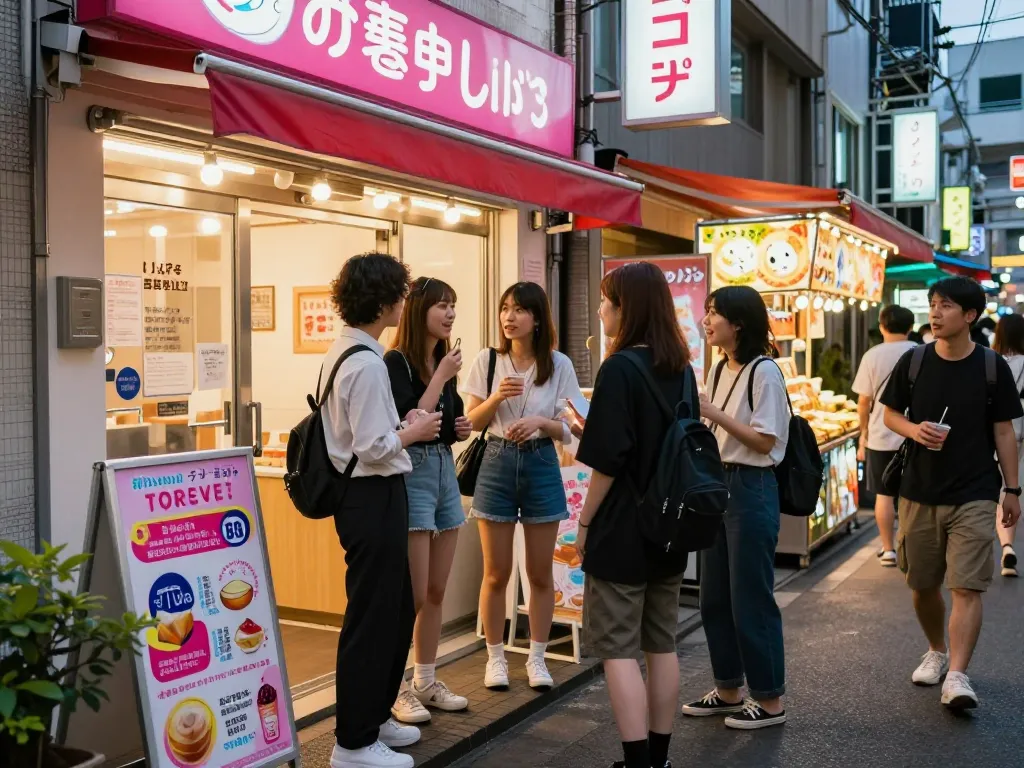 2026年の人気サービスを展示する活気ある街並みと魅力的な体験が広がる中洲ソープランドの躍動感あふれる雰囲気を発見。