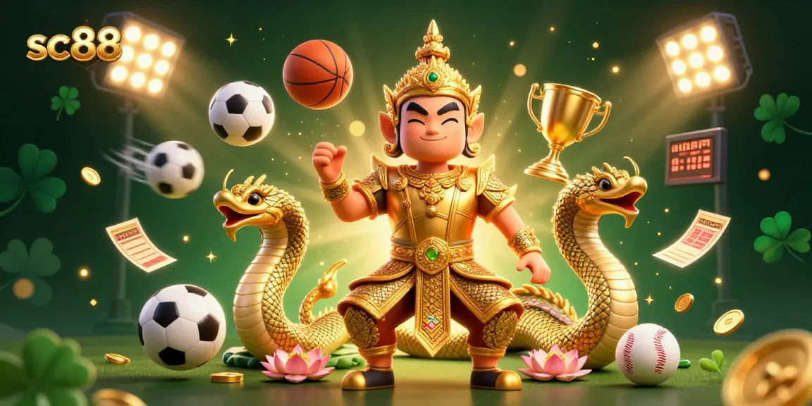 Engage with sc88's thrilling sports betting scene featuring 3D guardian and magical elements.