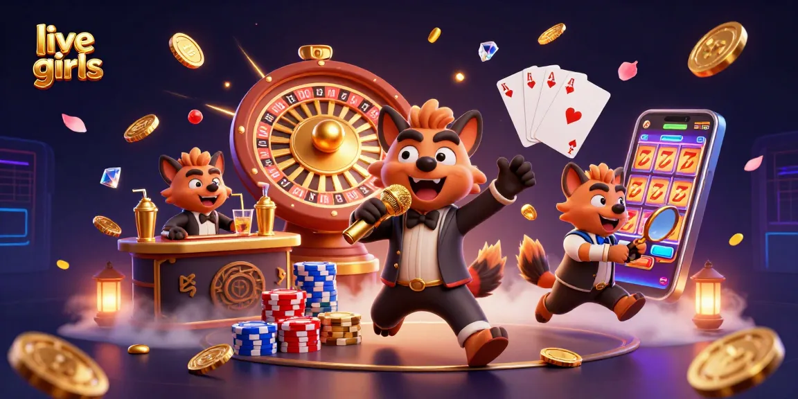 Engage with live girls through lively video chat while enjoying a dynamic casino atmosphere.