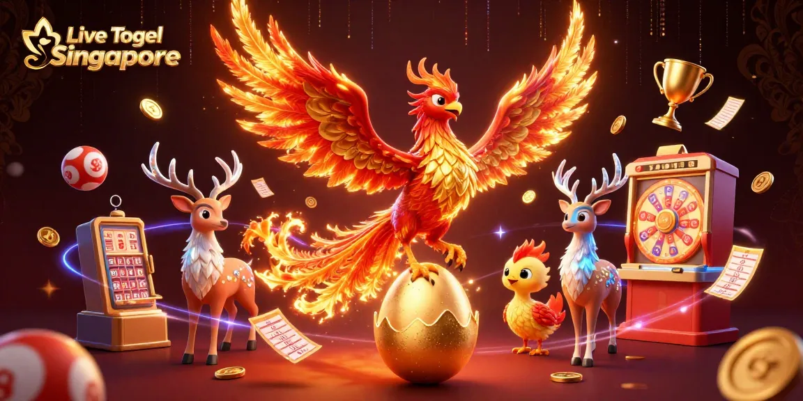 Experience Live Togel Singapore with captivating visuals of dynamic lottery activities.