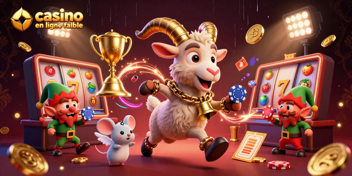 Jouer au casino en ligne fiable avec une scène festive, incluant des personnages et des éléments de jeu.