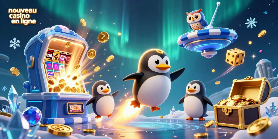 Jouez dans un nouveau casino en ligne avec des machines à sous et des jackpots éclatants.
