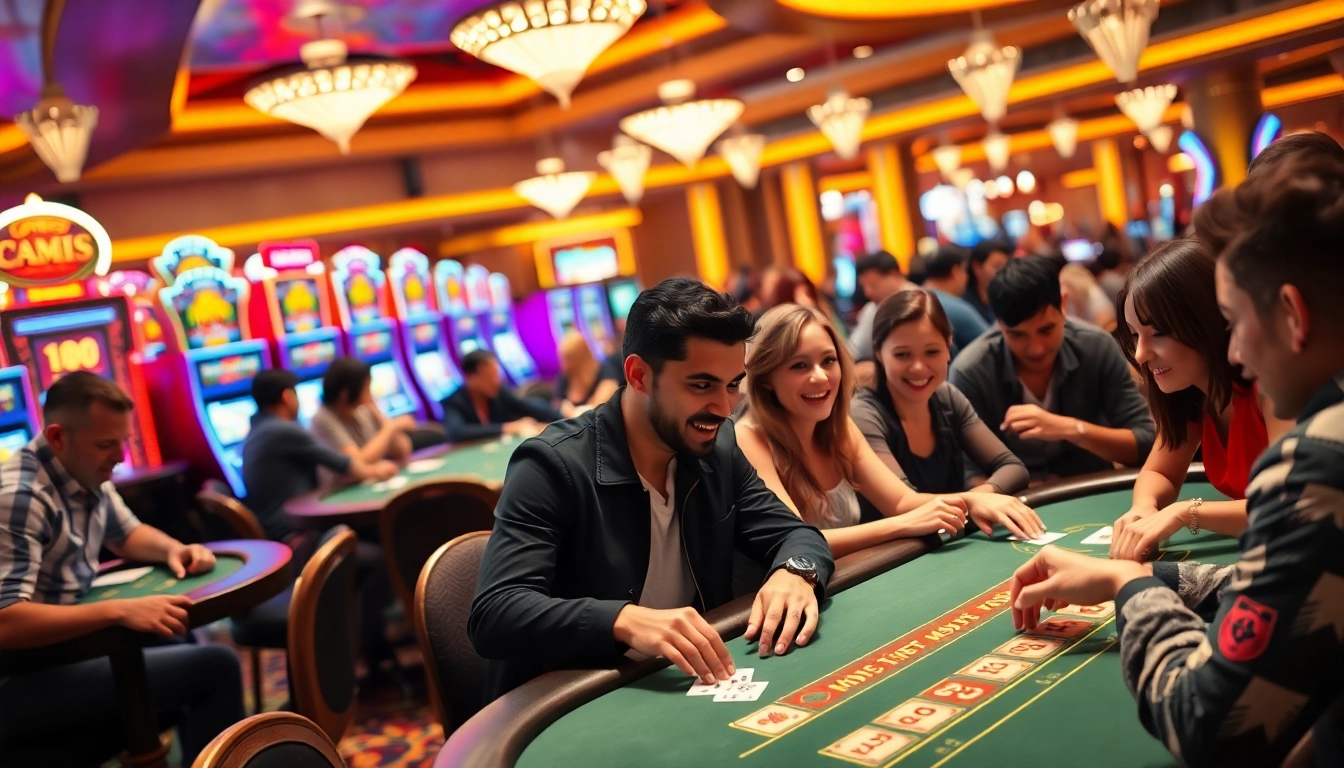 Karirtoto saat pemain bersenang-senang di meja blackjack dengan dealer.