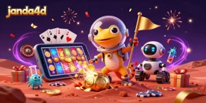 Permainan slot yang seru di janda4d, geng Martian menemukan kasino emas yang tersembunyi.