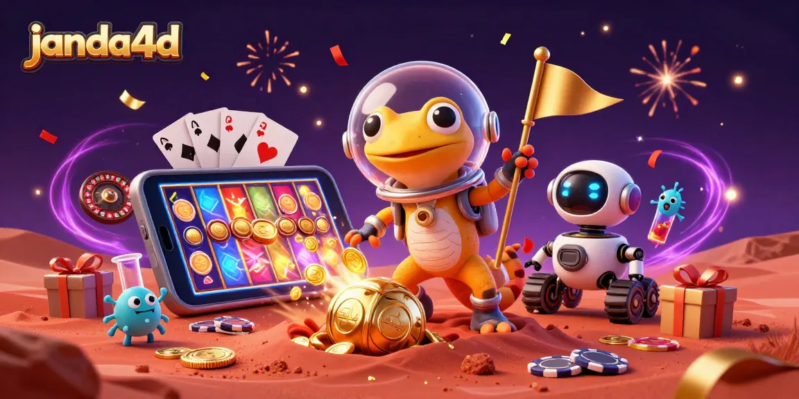 Permainan slot yang seru di janda4d, geng Martian menemukan kasino emas yang tersembunyi.