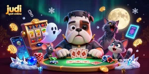 Permainan judi slot online dengan karakter unik dan suasana kasino yang menarik.