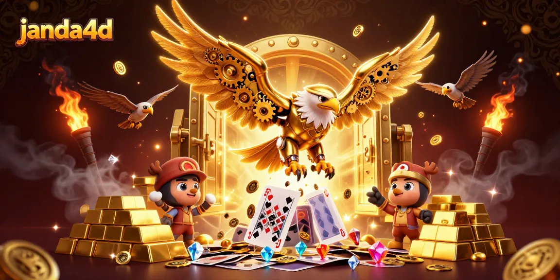 Permainan kartu holografik yang seru di janda4d dengan harta karun yang berkilau dan keseruan bermain!
